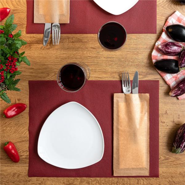 TOALHETE DE MESA SNACK SPUNDBOND BORD� 30x40 cm 200 UNIDADES