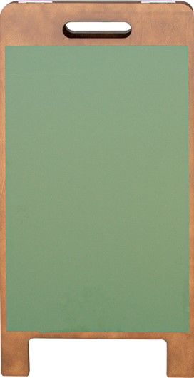 ARD�SIA EM �NGULO 2 LADOS MAGN�TICA 38x45x78 CM VERDE MADEIRA (1 UNIDADE)