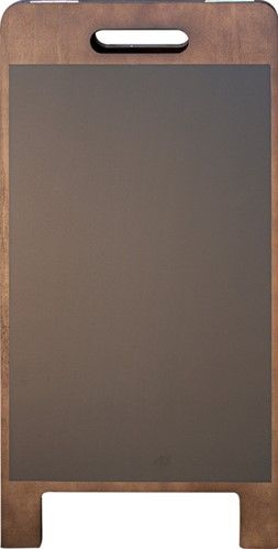 ARD�SIA EM �NGULO 2 LADOS MAGN�TICA 38x45x78 CM PRETO MADEIRA (1 UNIDADE)