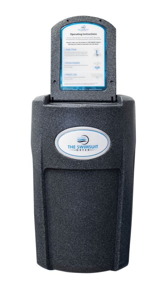 Secador Extrator De �gua De Roupa/ Fatos de Banho - Dark Granite