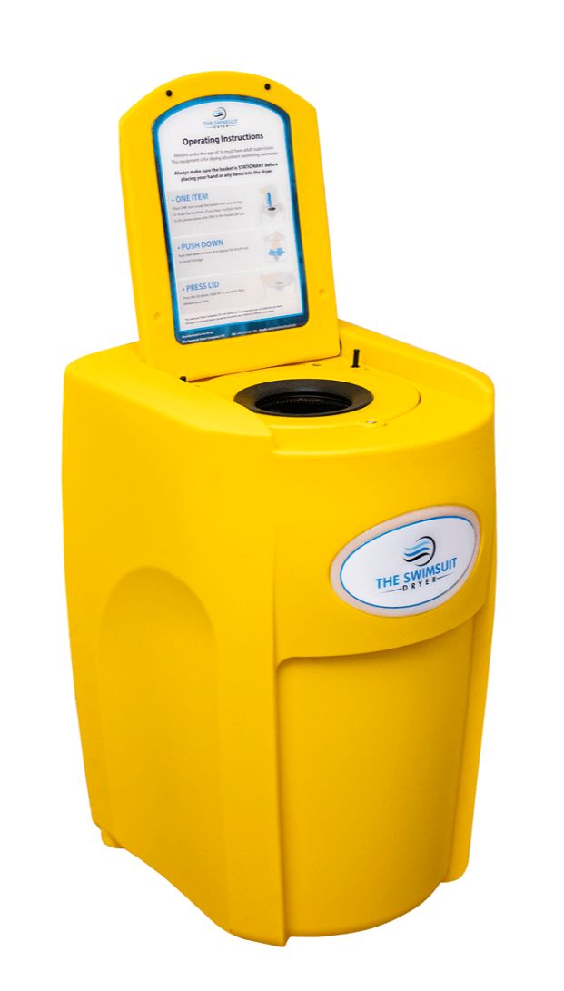 Secador Extrator De �gua De Roupa/ Fatos de Banho - Canary Yellow