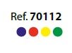 Tampa Azul P balde  de 9 litros  detet�vel por metal e vis�vel por raios X