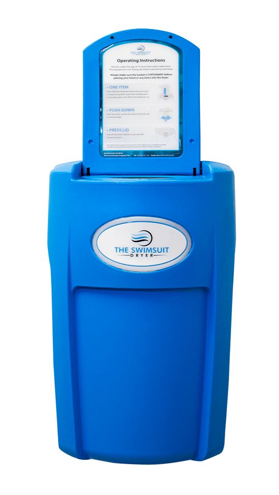 Secador Extrator De �gua De Roupa/ Fatos de Banho - Azure Blue