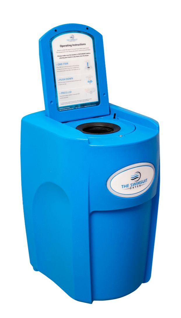 Secador Extrator De �gua De Roupa/ Fatos de Banho - Azure Blue