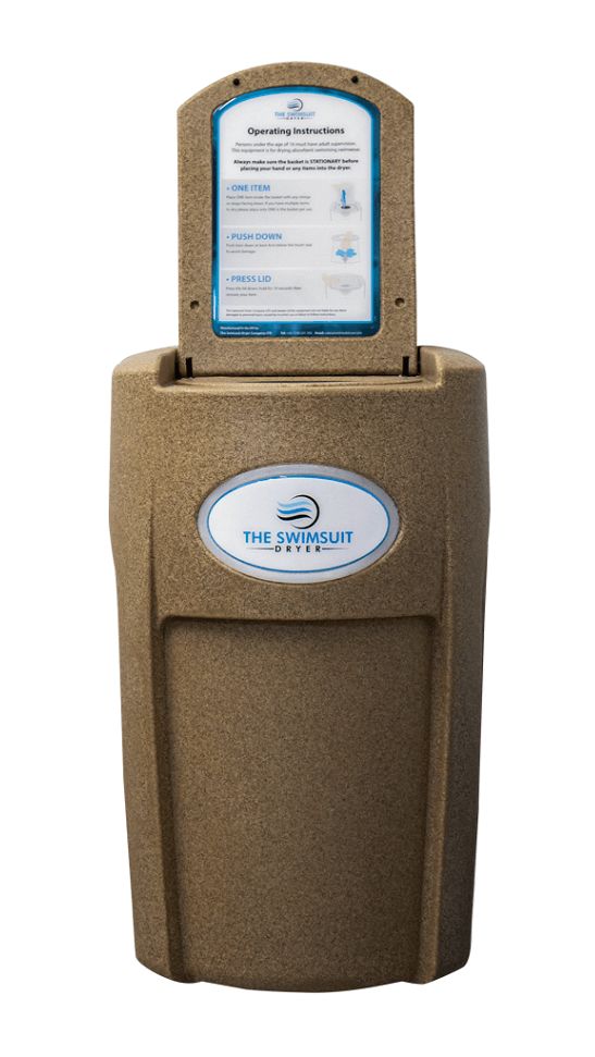 Secador Extrator De �gua De Roupa/ Fatos de Banho - Sandstone