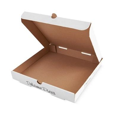 CAIXA PIZZA MICRO-CANELADA  - 30X30 X4.00 CM.(100 UNID.)
