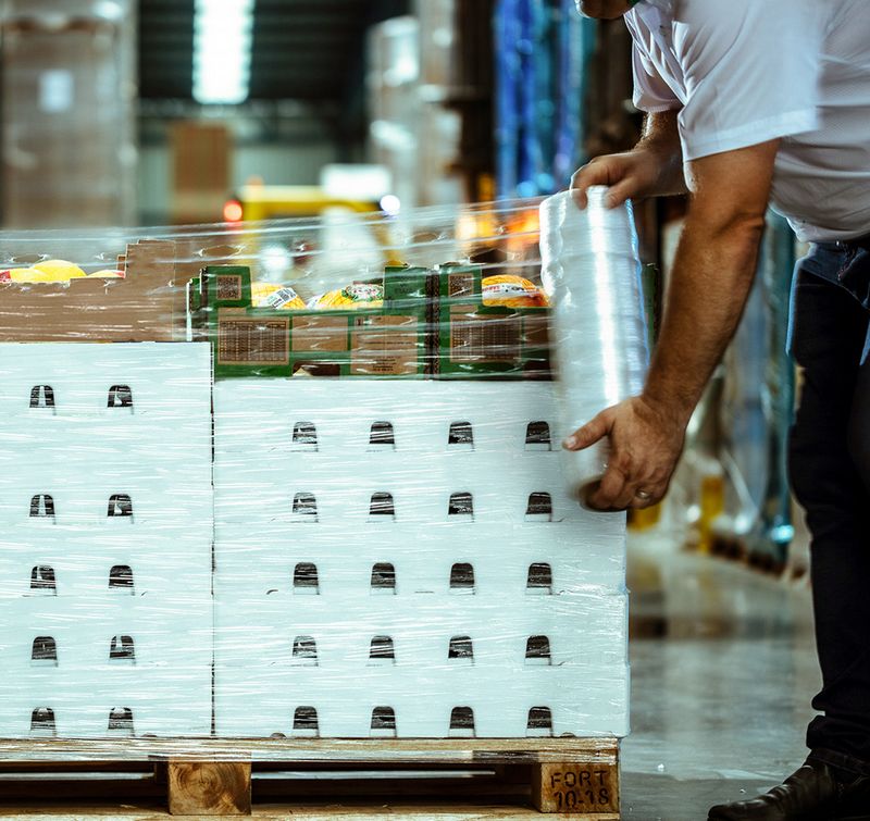 Filme Extens�vel Macroperfurado AGRI DE 500X200MTSX17 MY - 1 rolo