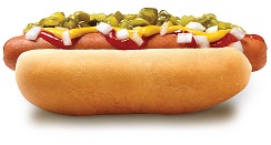 Porta/Pala Cachorro Quente/Hot Dog  Kraft 150 x 60 x 30 mm 100 Unidades