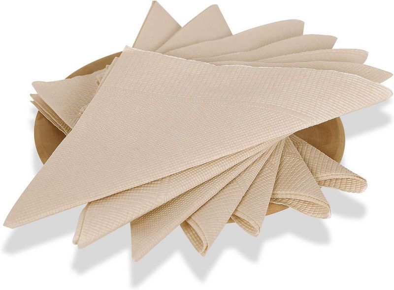Guardanapo Ponto Ponto Kraft Eco Natur 33X33 - 30 X 50  = 1500 Fls