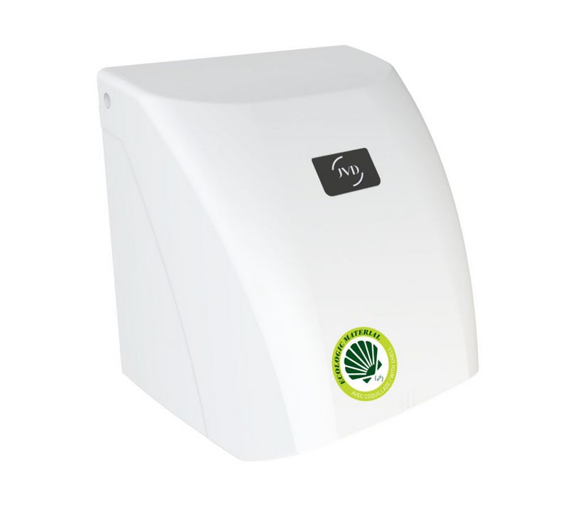 Secador de m�os ZEPHYR branco bio