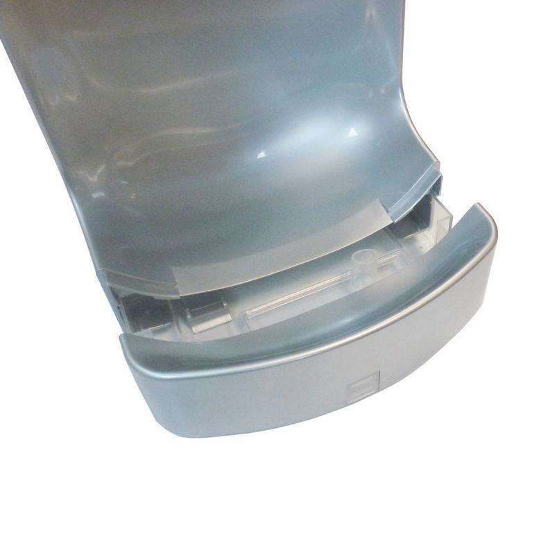 Secador de m�os Airwave autom�tico em cor prateado e secagem ultra-r�pida.